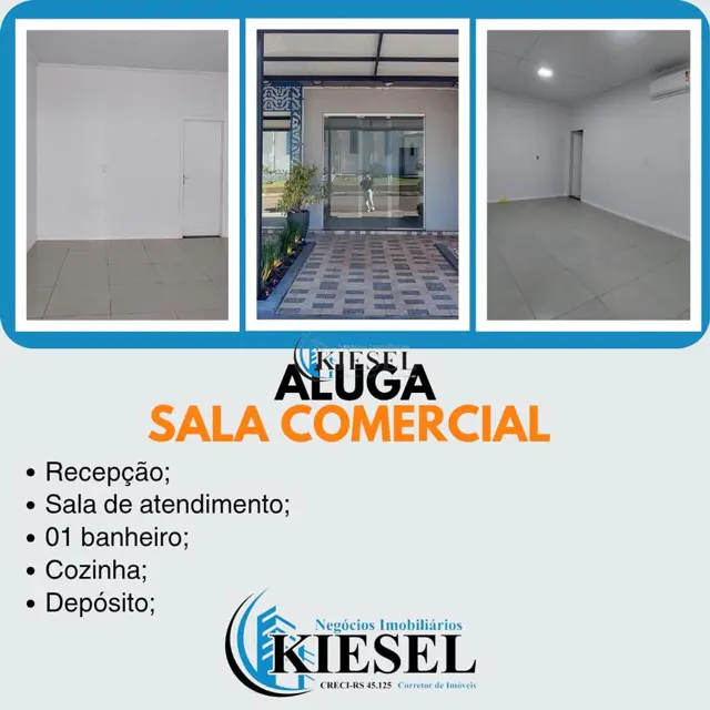 Sala, 80 m² em Centro