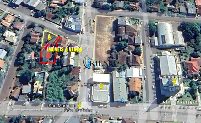 (02) DOIS TERRENOS ,COM APROXIMADAMENTE 420 M² CADA; em Centro